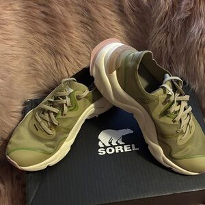 Sorel Women's Olive Green Sneakers
